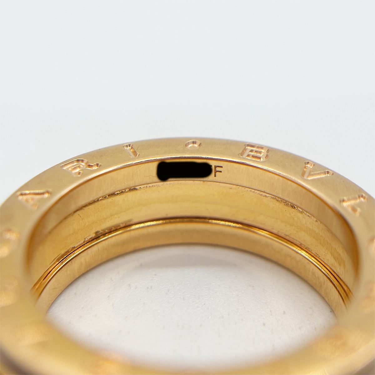 ブルガリ BVLGARI italy リング PG 13号 #54 【中古】10006067