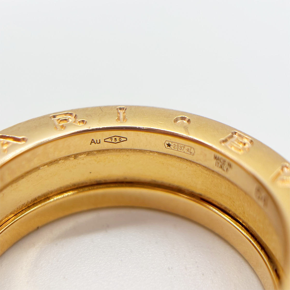 ブルガリ BVLGARI italy リング PG 13号 #54 【中古】10006067